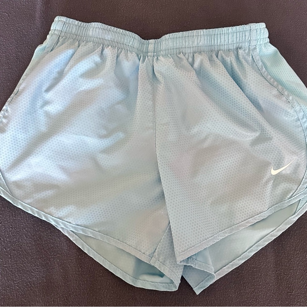 Nike Women's Athletic Shorts in Sky Blue